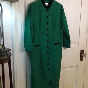 Halmode Petites green dress